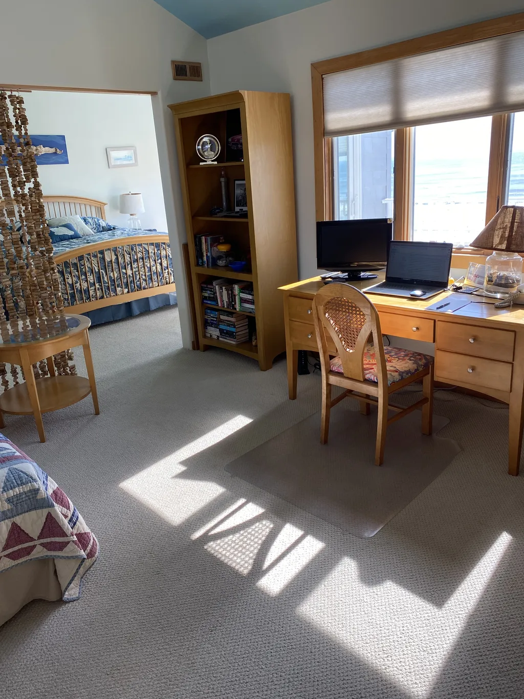 Desk in master anteroom