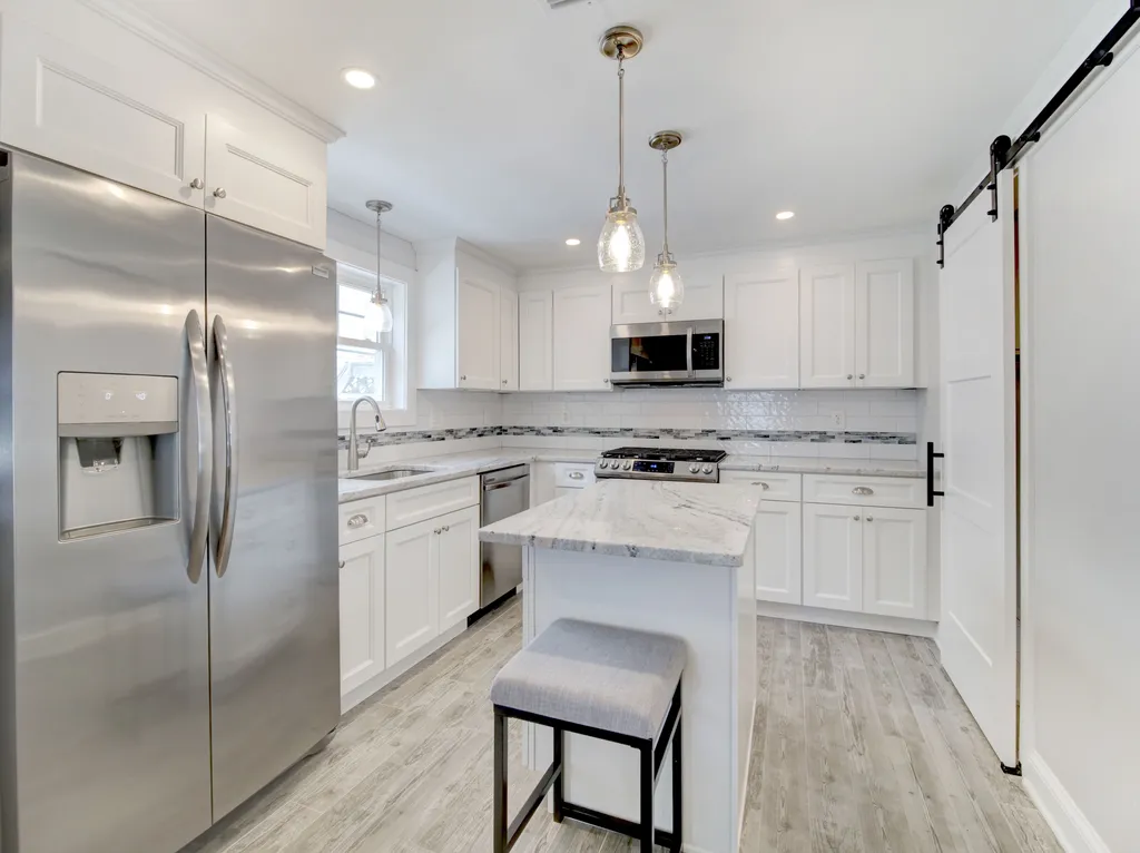 Updated kitchen with new appliances