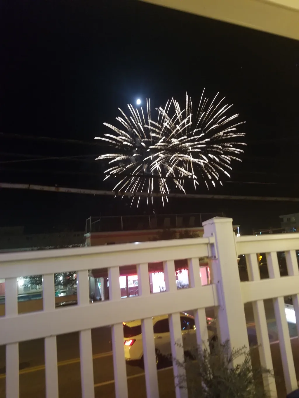 Balcony Fireworks 