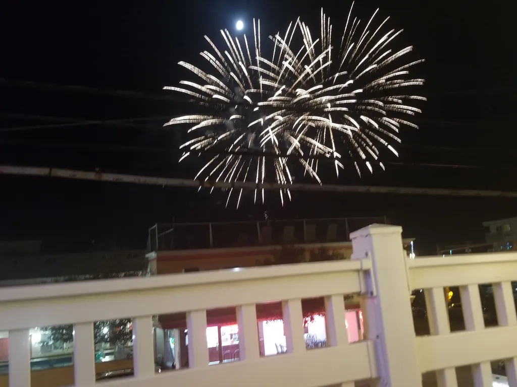 Balcony Fireworks 