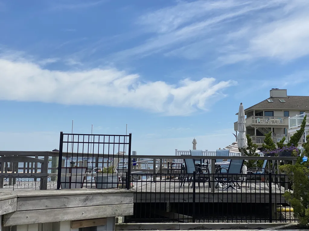Steps to bay view