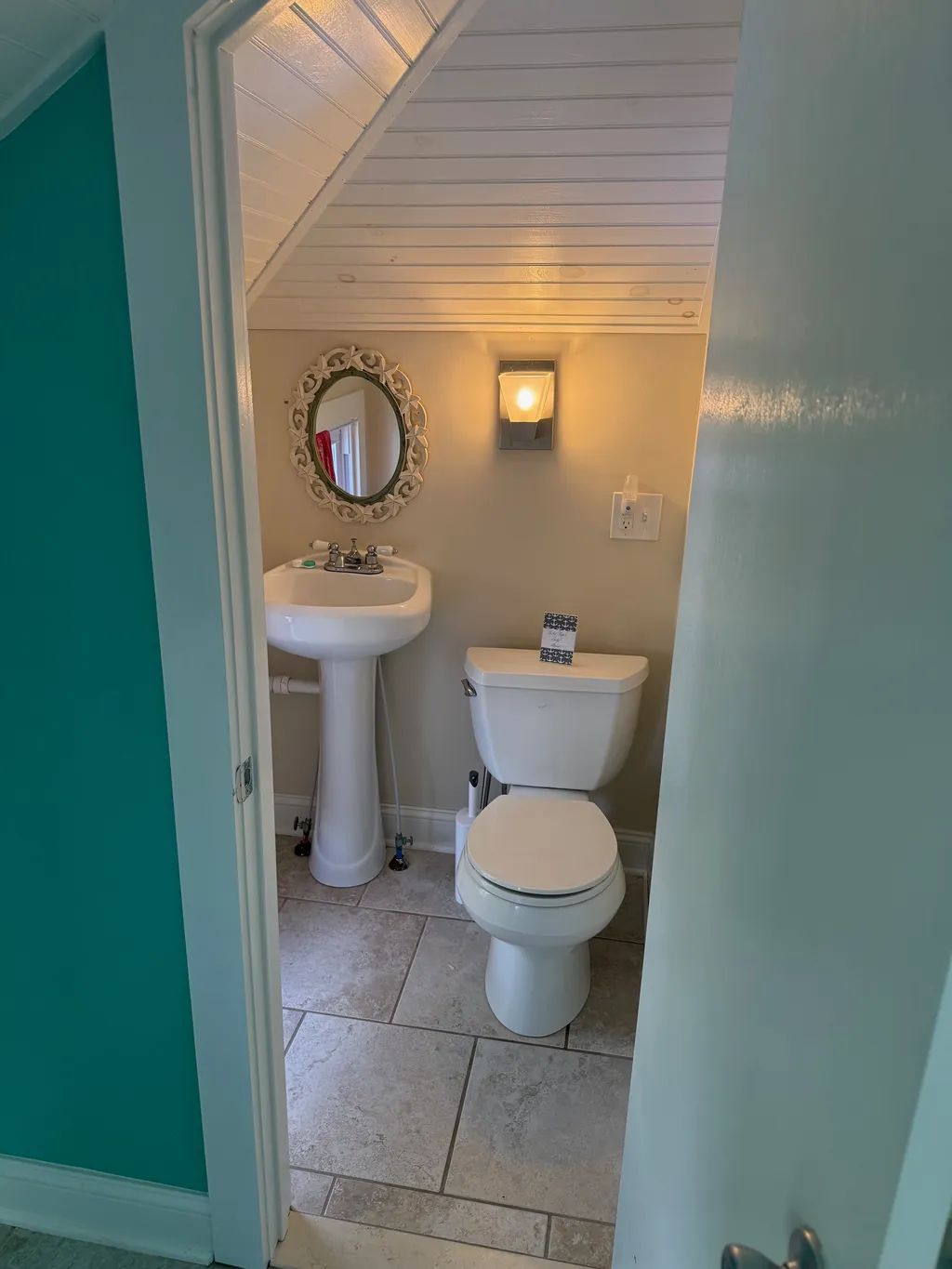 Guest House Upstairs 1/2 Bathroom