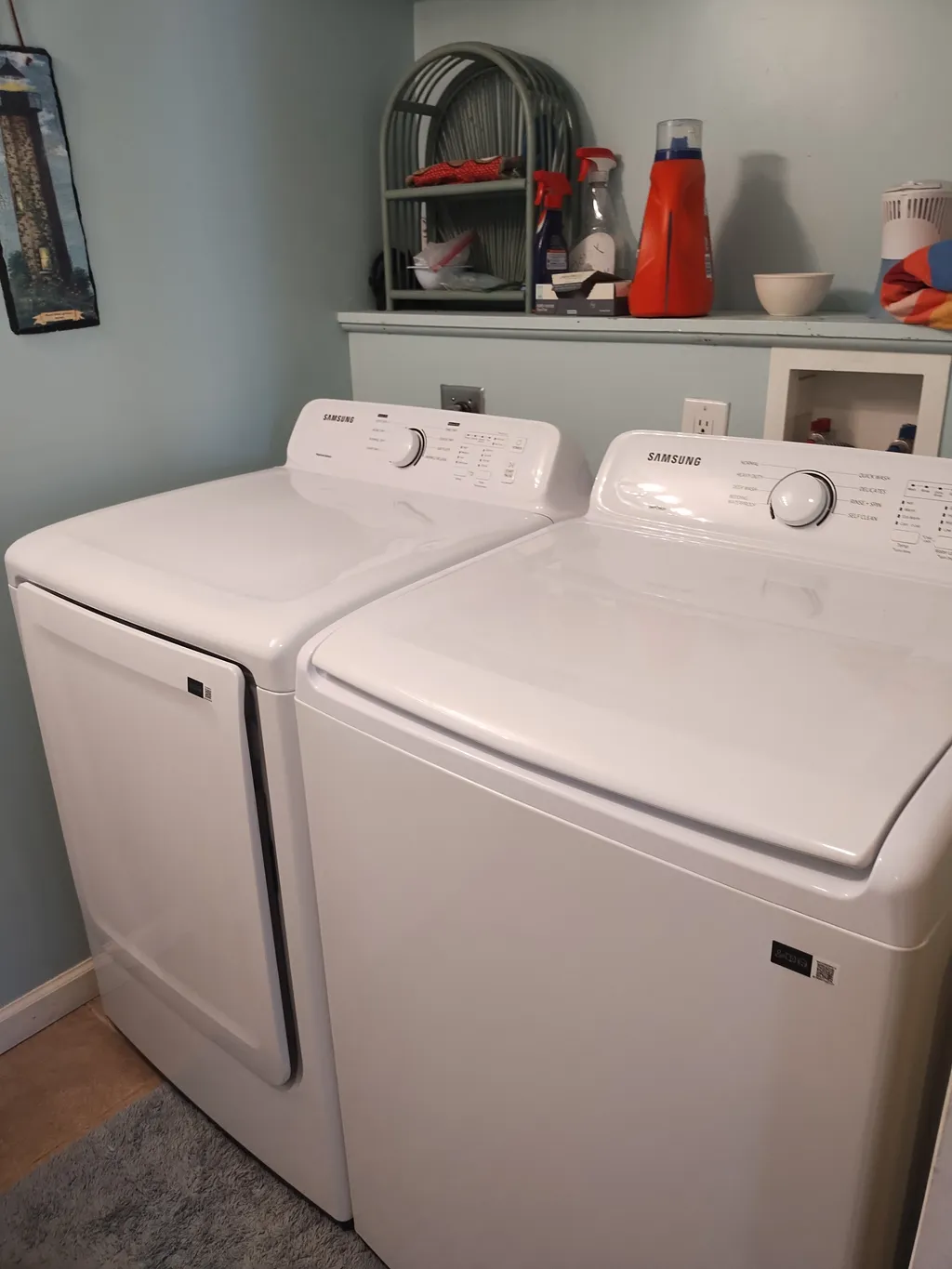 New washer/dryer 
