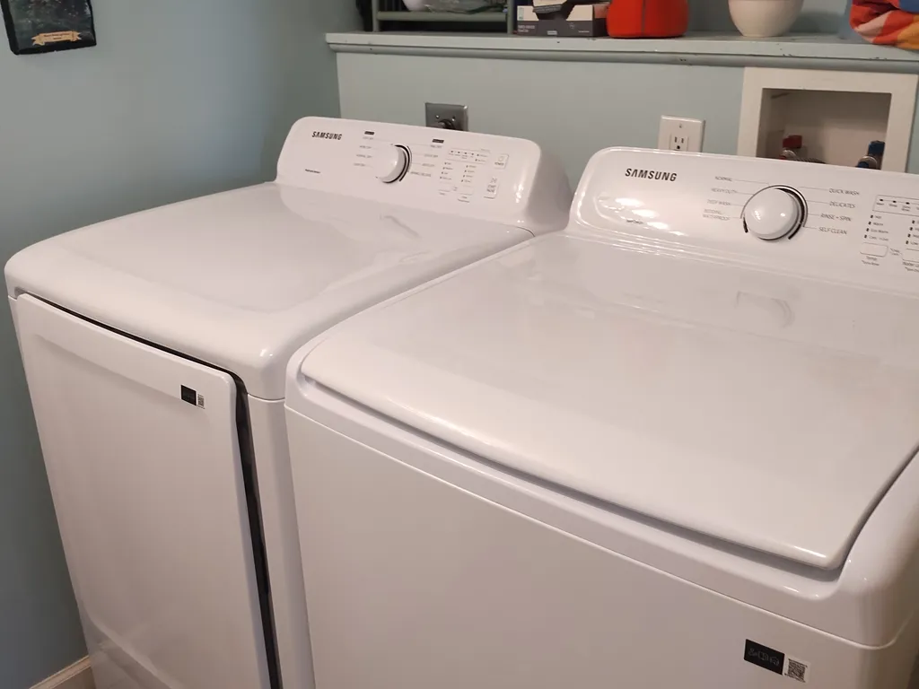 New washer/dryer 