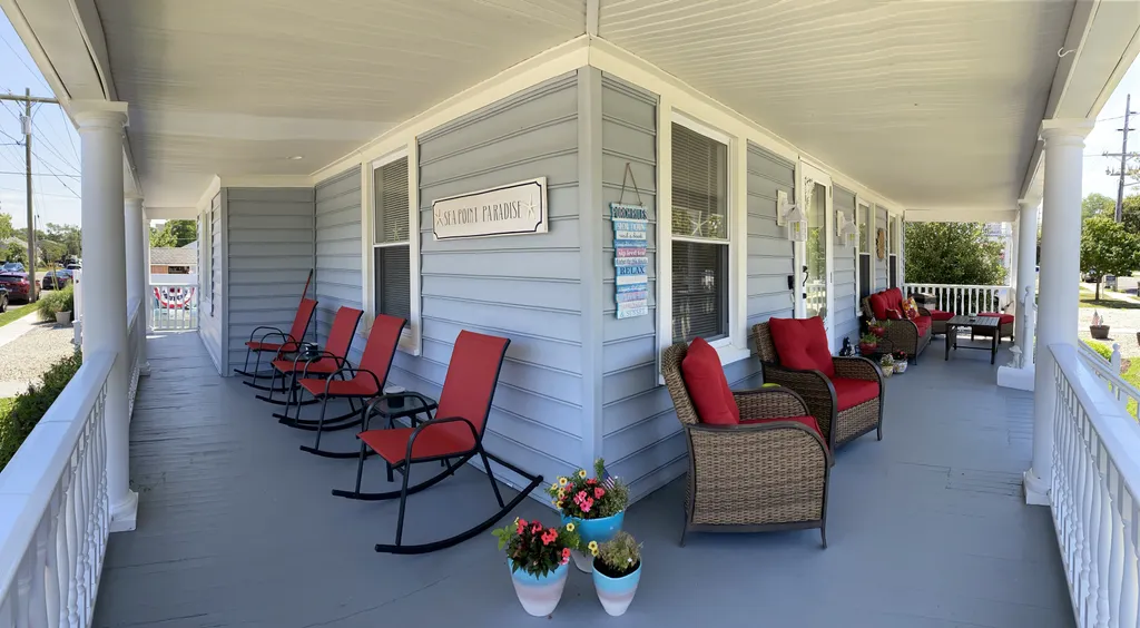 Wrap around front porch
