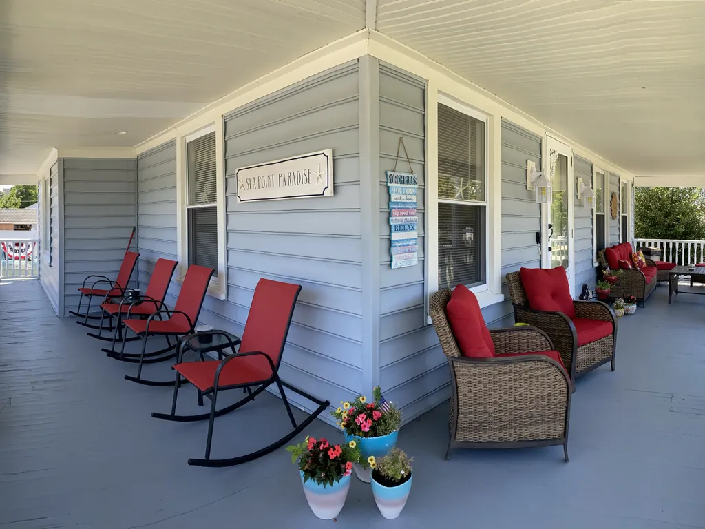 Wrap around front porch