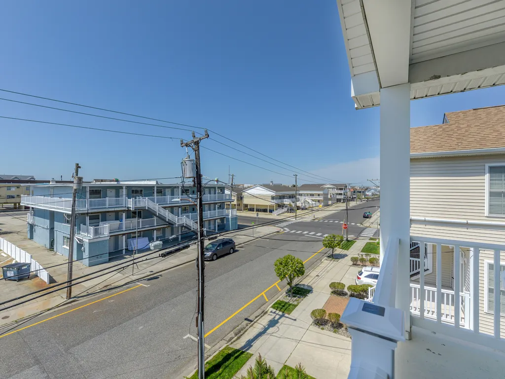 View West from deck
