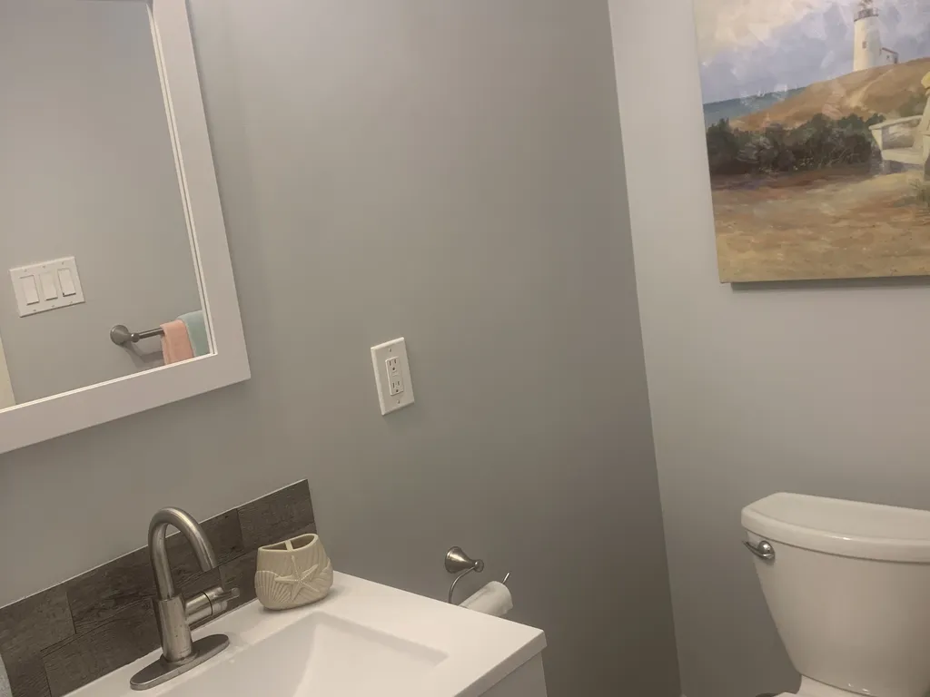 Lower level full bath
