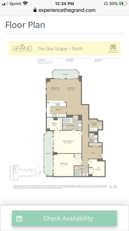 Nearly 2000 sf of one floor open floor plan living