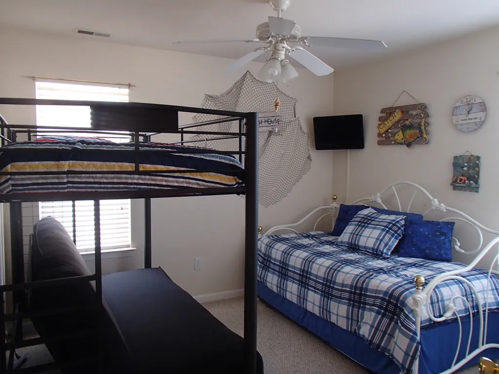 Bedroom # 2/ 1 full bed/ 2 twin/1 twin trundle