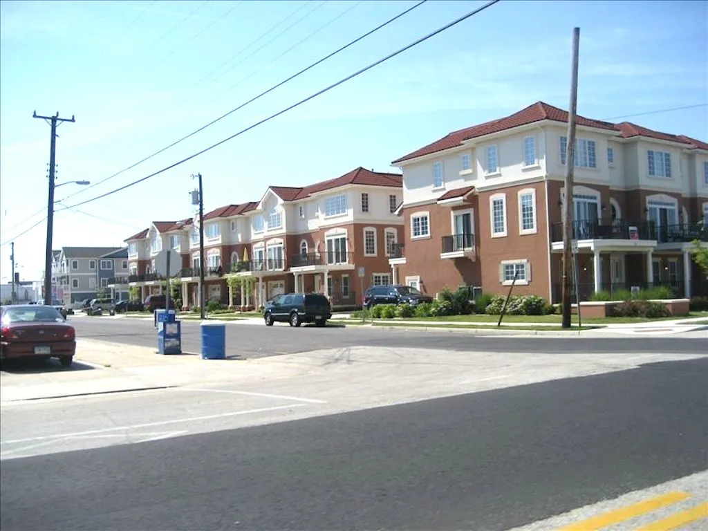 Looking toward ocean down 23rd St. from Surf Ave. No streets to cross to get to beach or boardwalk