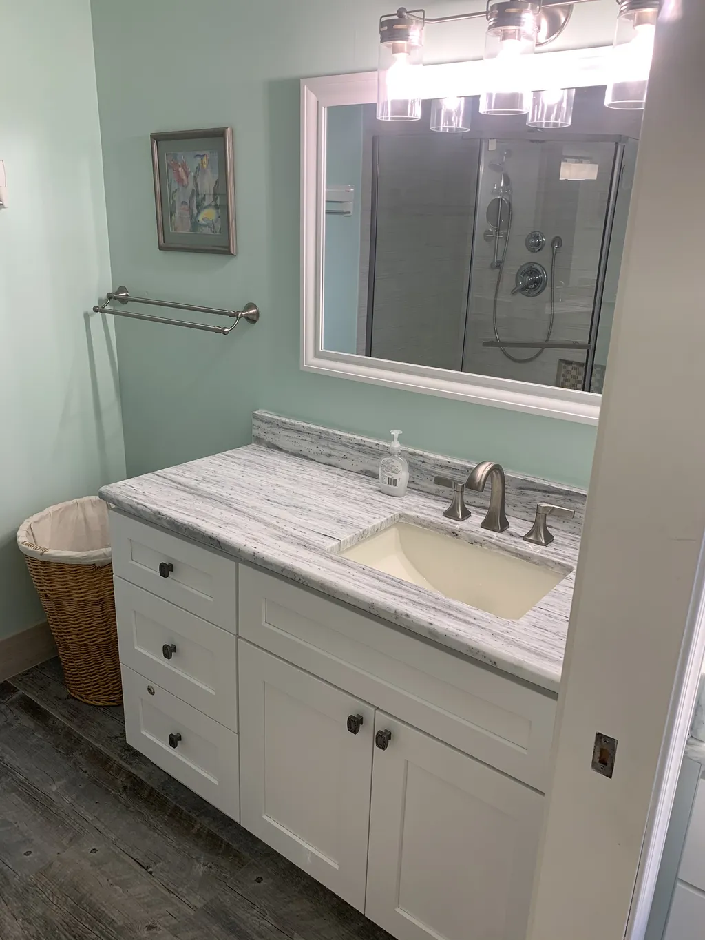 Master 2nd Sink-Shower area