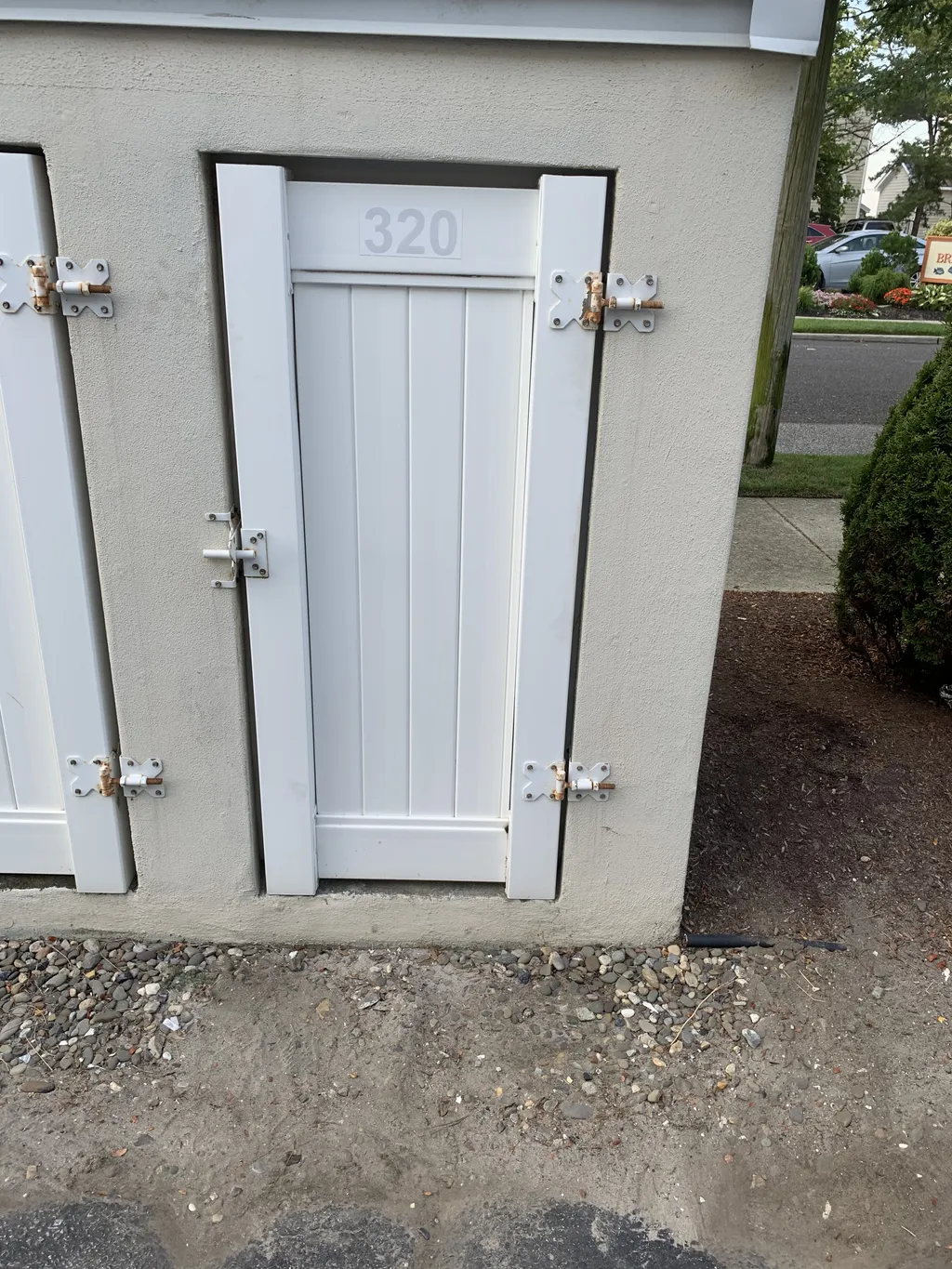 Unit Locker Front (in parking lot)