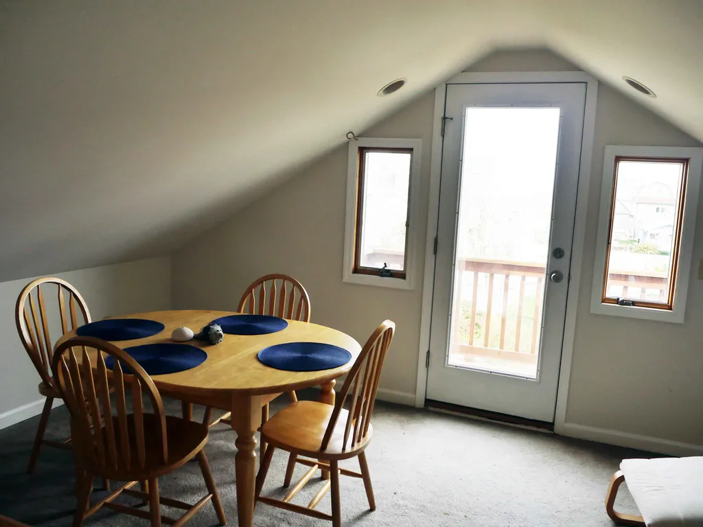 3rd floor loft dining/game area