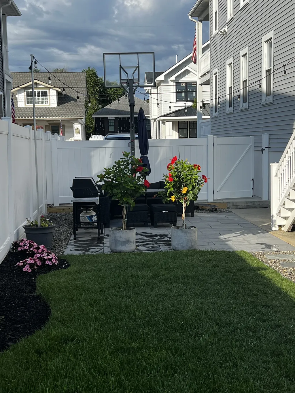 Backyard with Patio