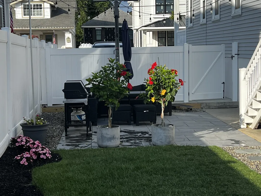 Backyard with Patio