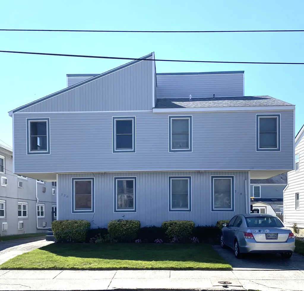 Right side of building with side entrance.