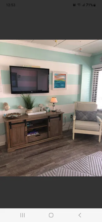 Living room with TV