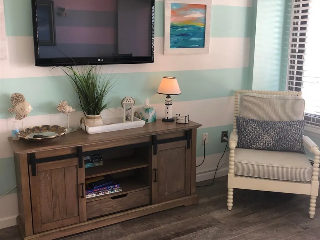Living room with TV