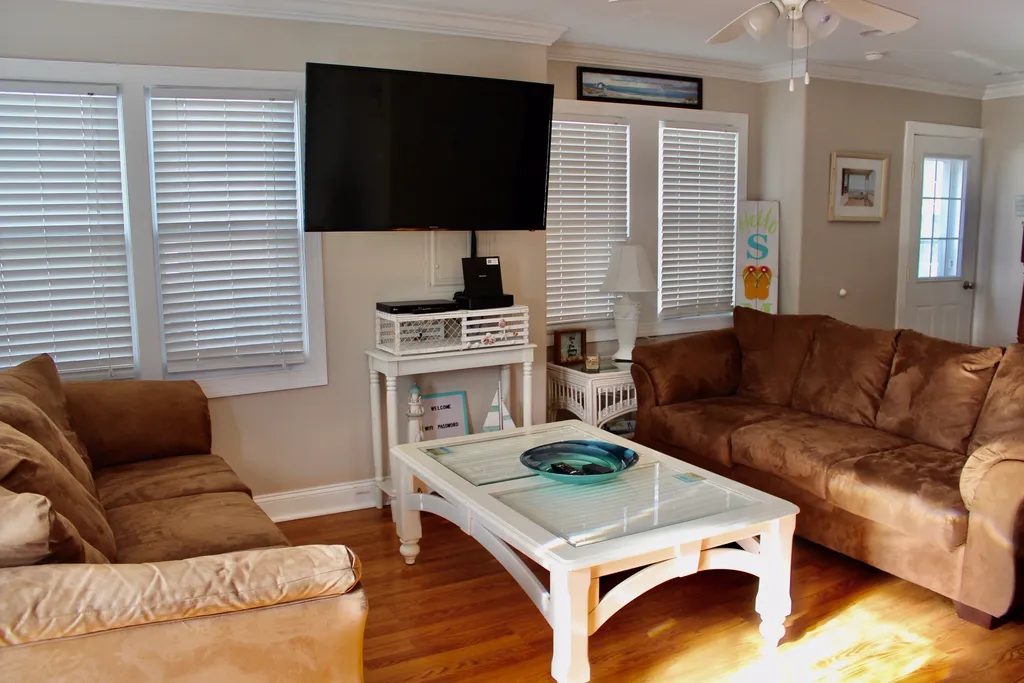 Bright spacious living room with lots of windows which allow natural light into the home