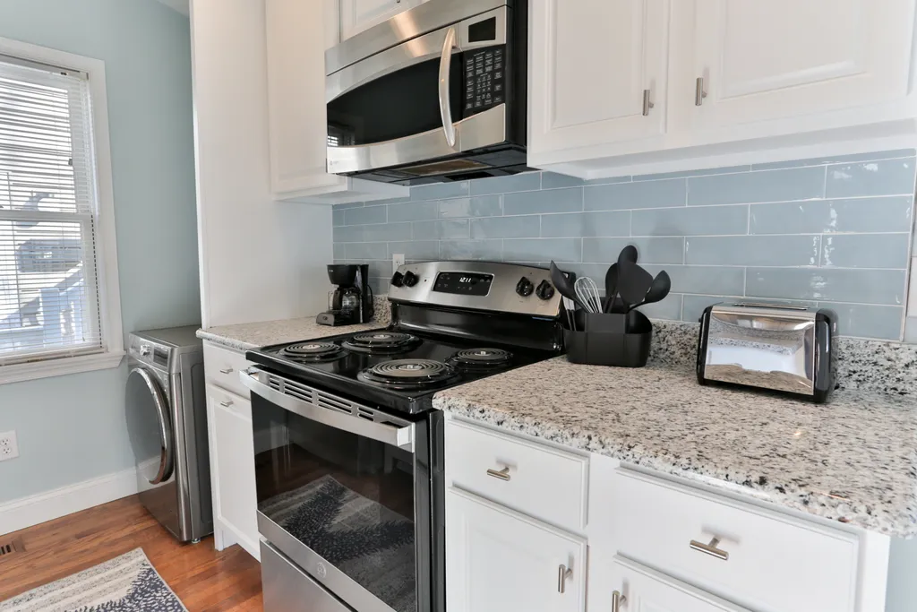 new stainless steel appliances