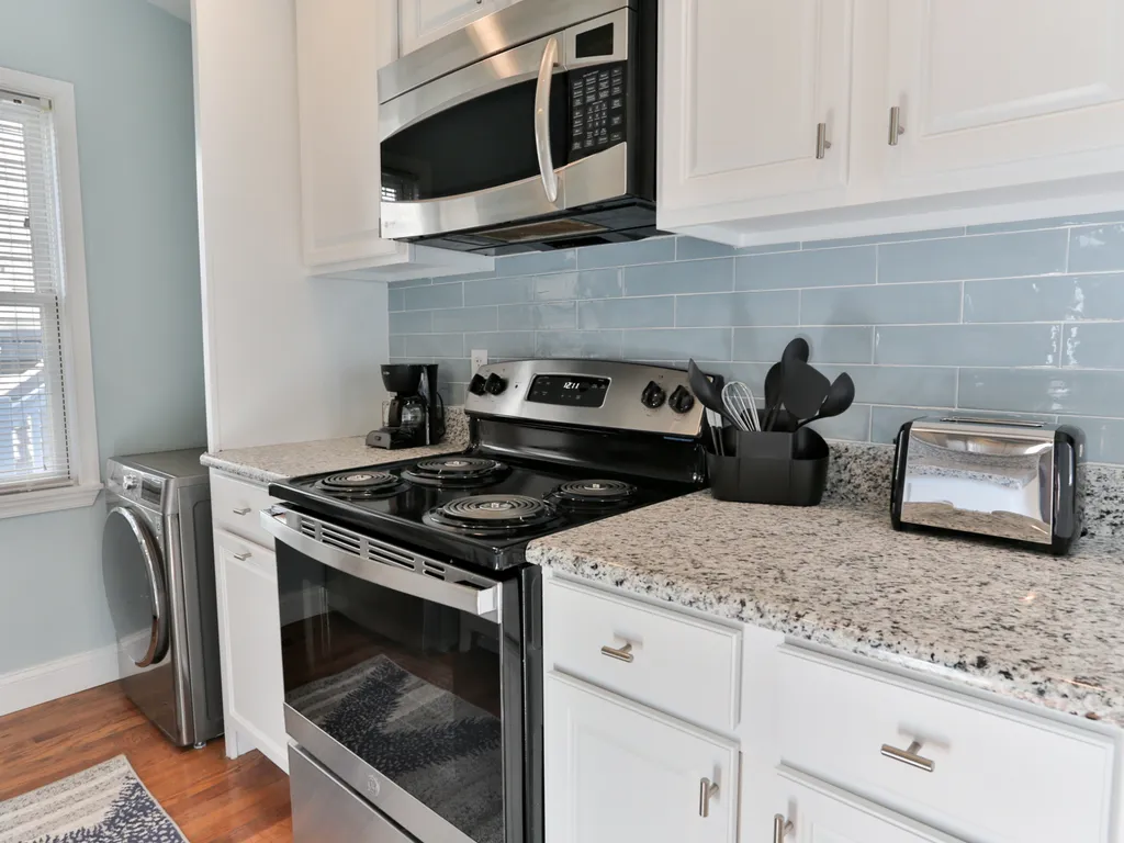new stainless steel appliances