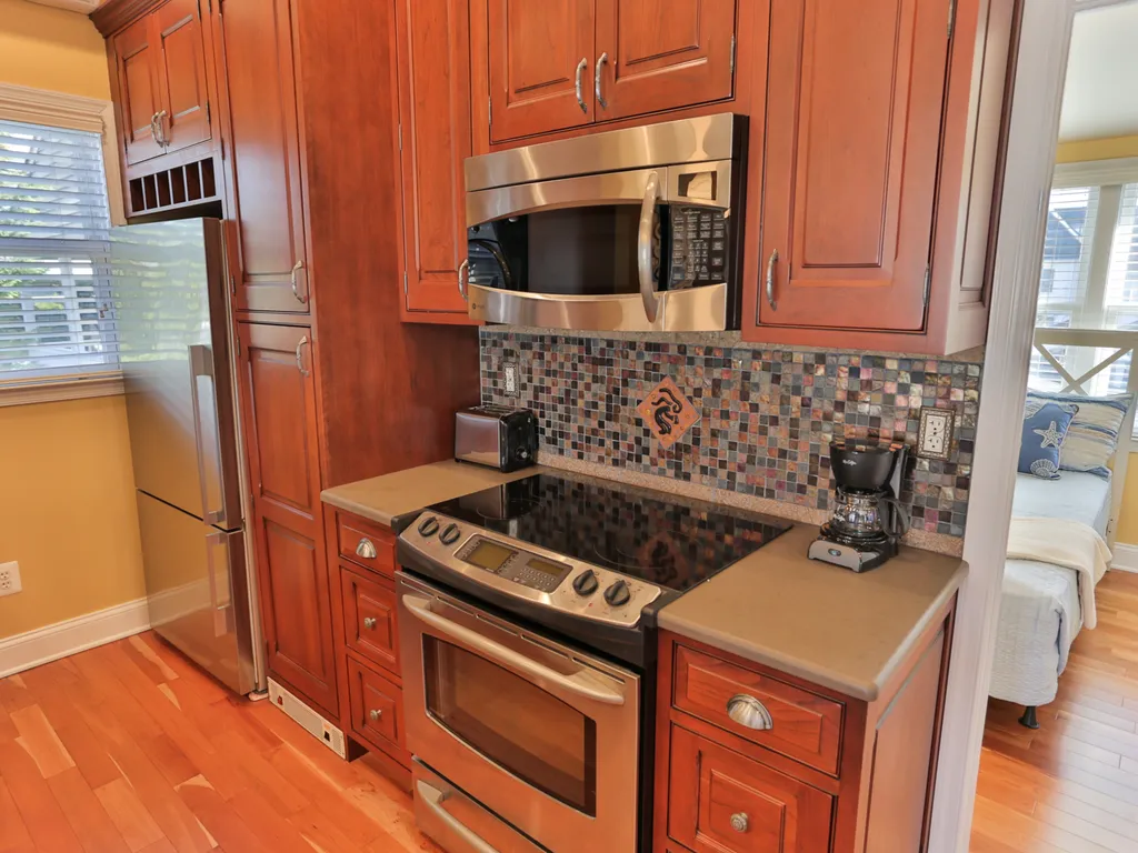 stainless steel appliances