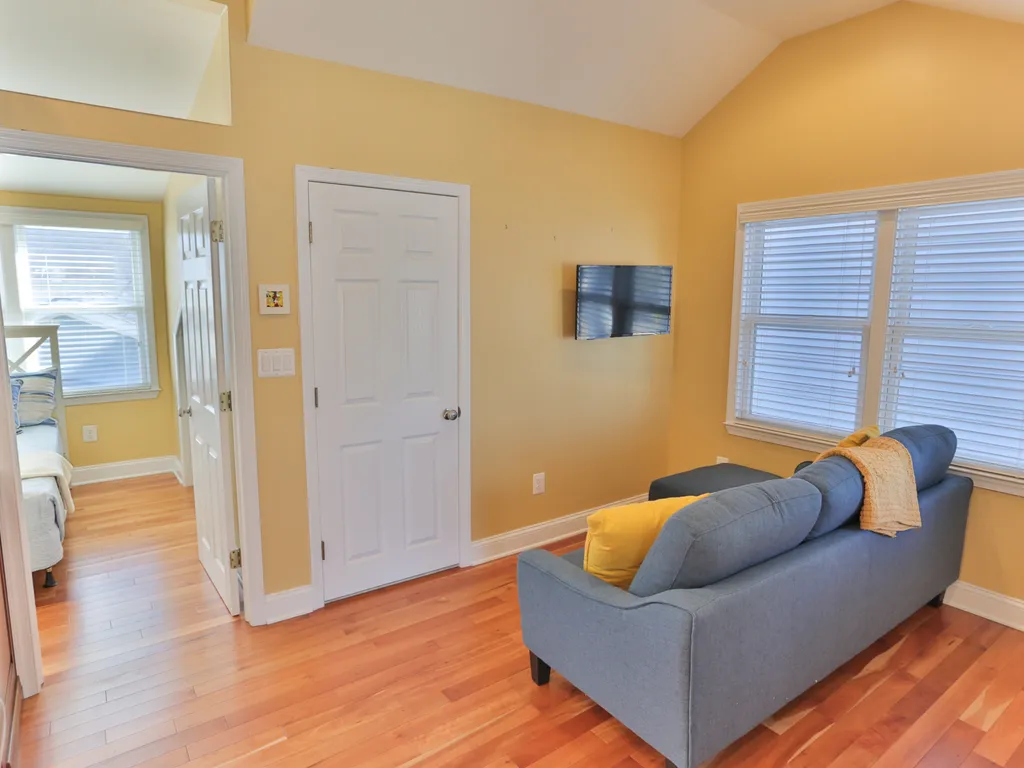 living room w/ pull-out couch