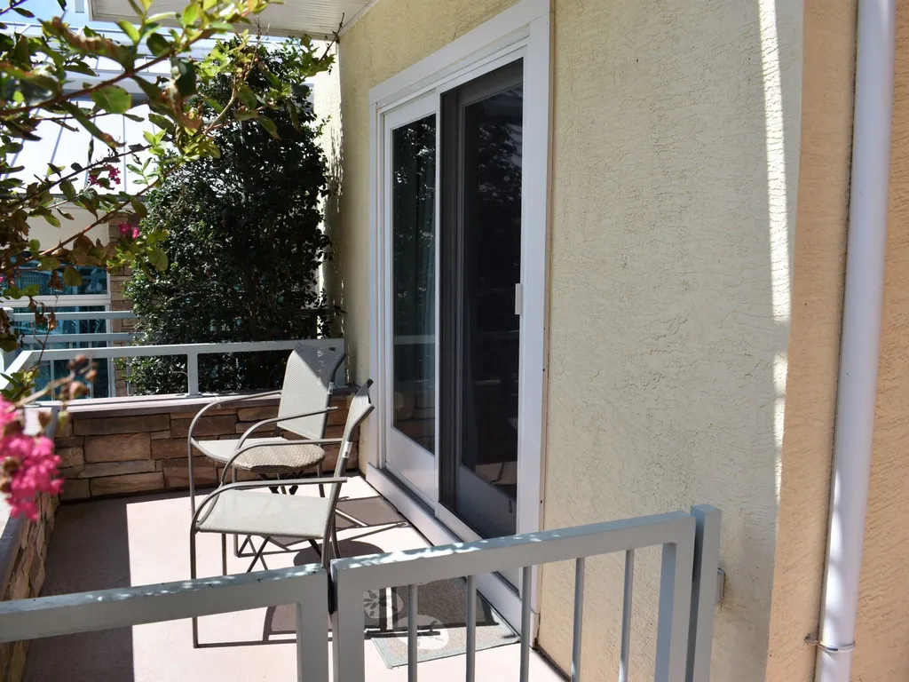 Patio off the Master Bedroom