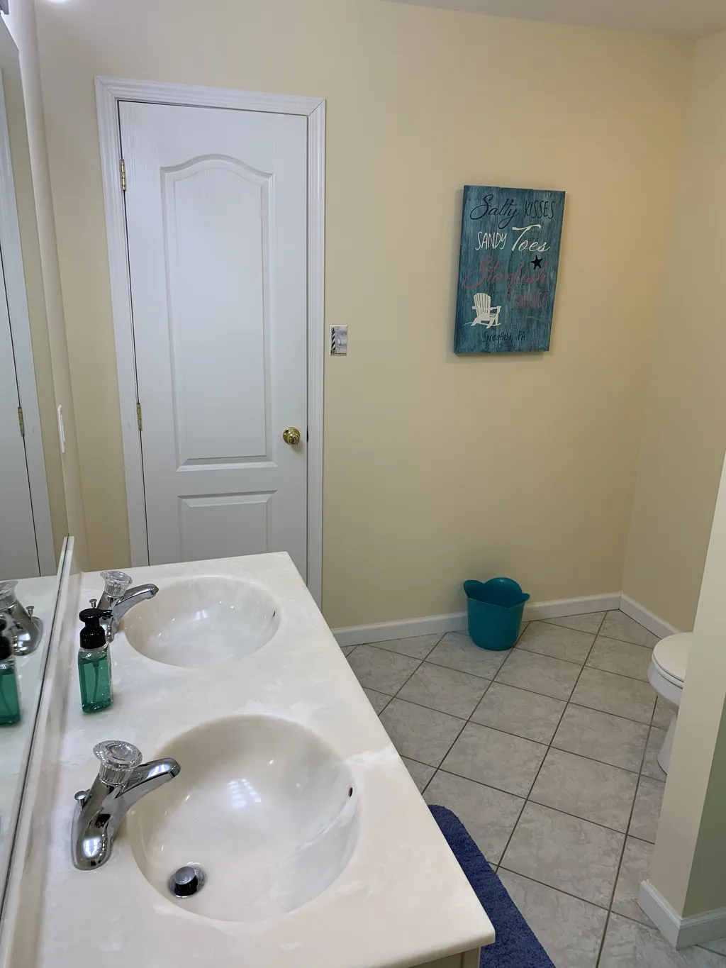 Master Bathroom-double sink
