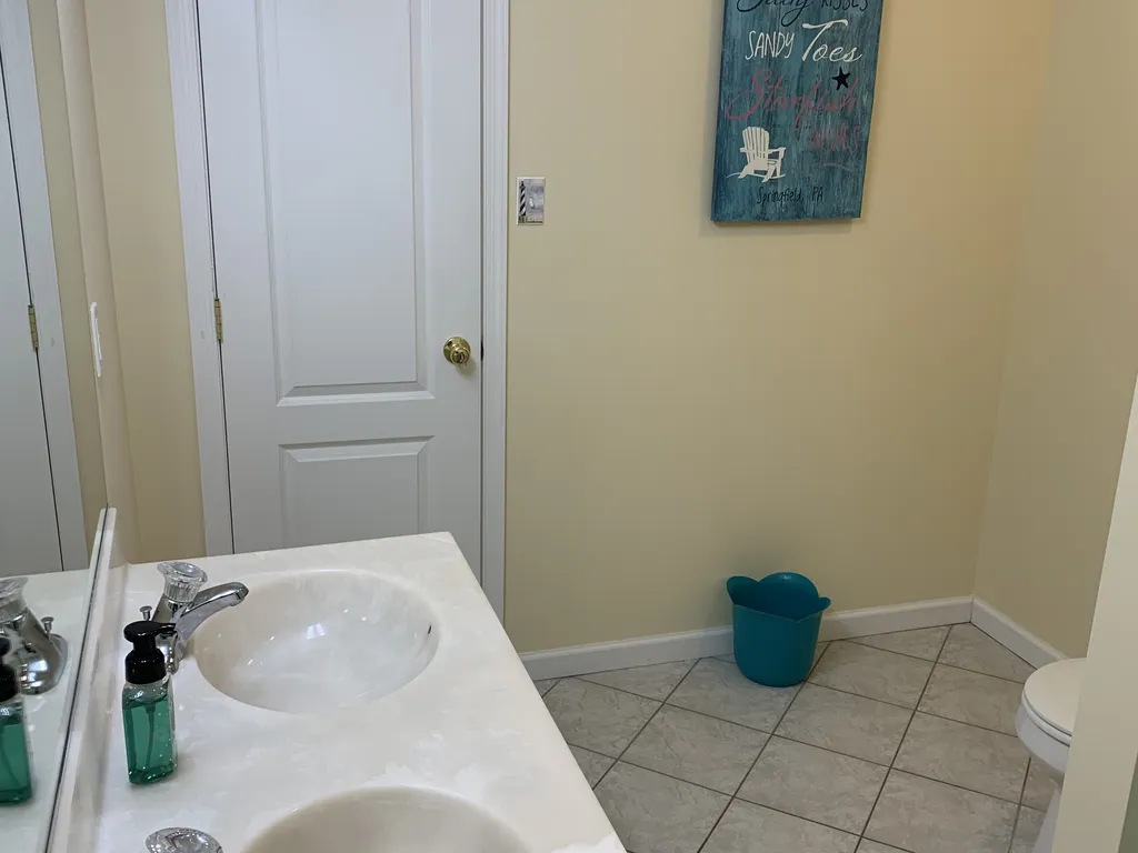 Master Bathroom-double sink