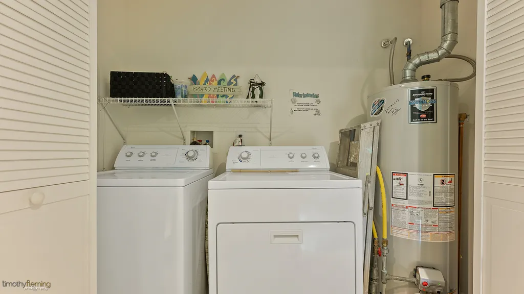 Laundry area