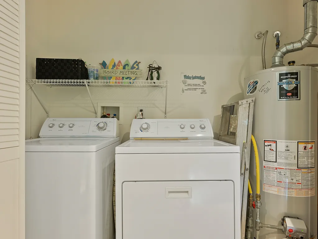 Laundry area