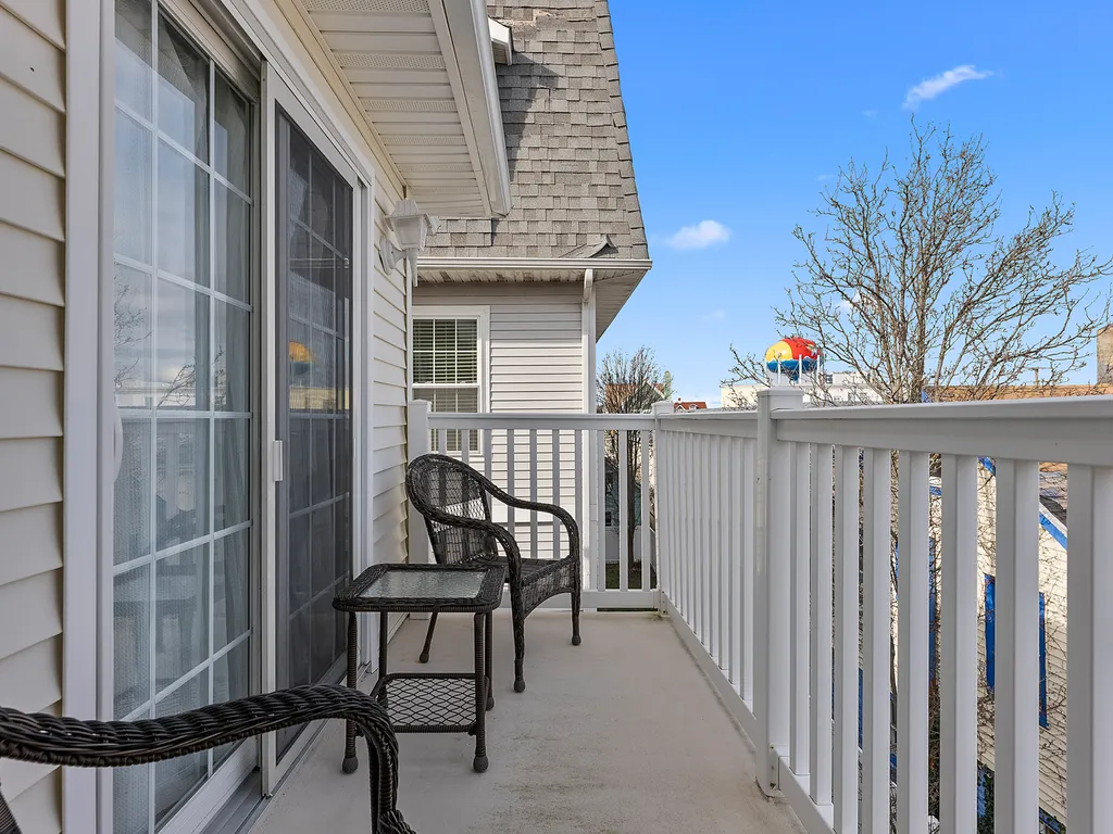 Balcony off of Primary and 2nd bedroom