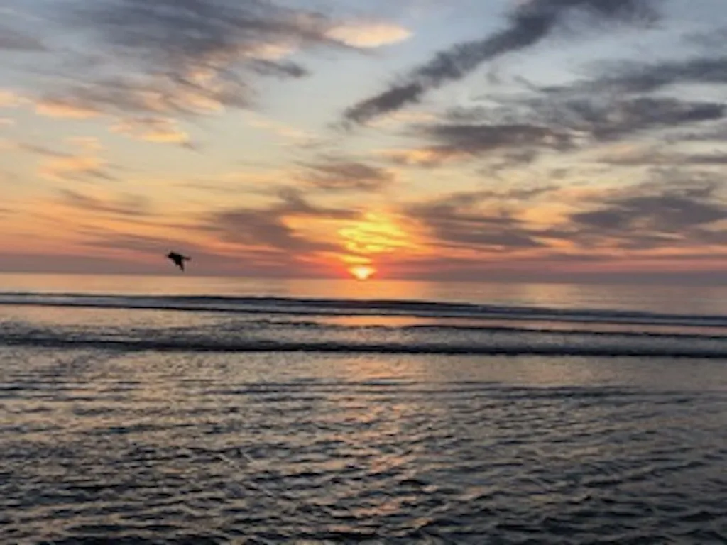 Sunrise on the beach