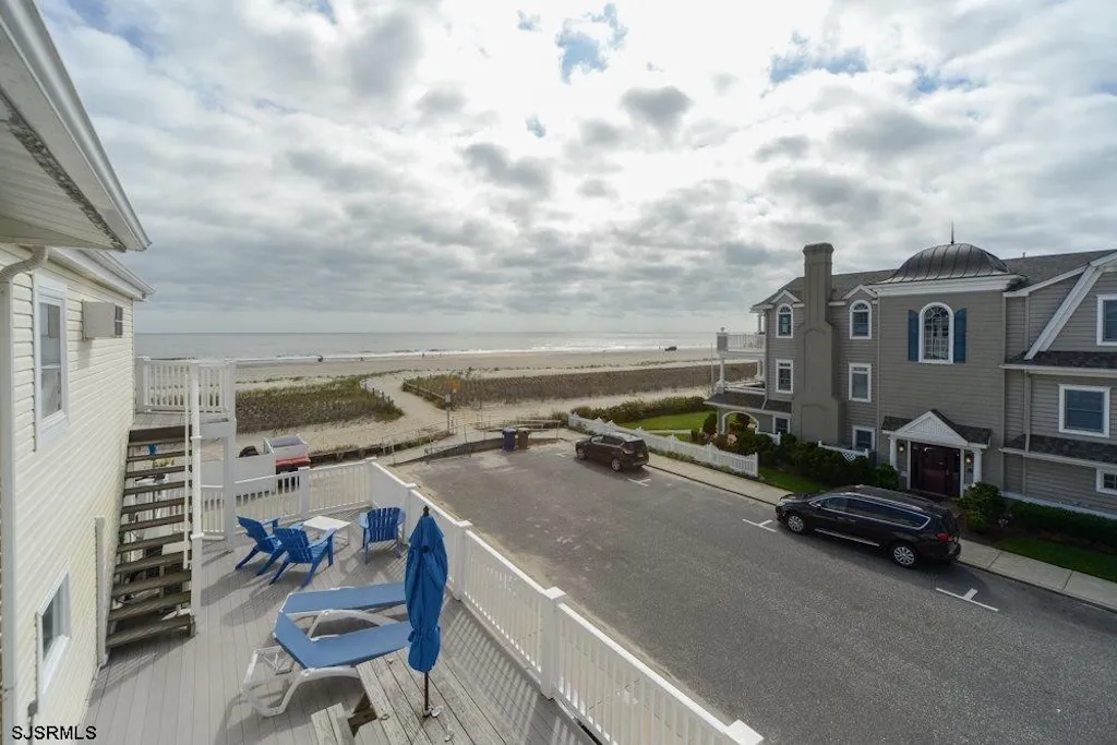 Daytime view from private 3rd floor deck