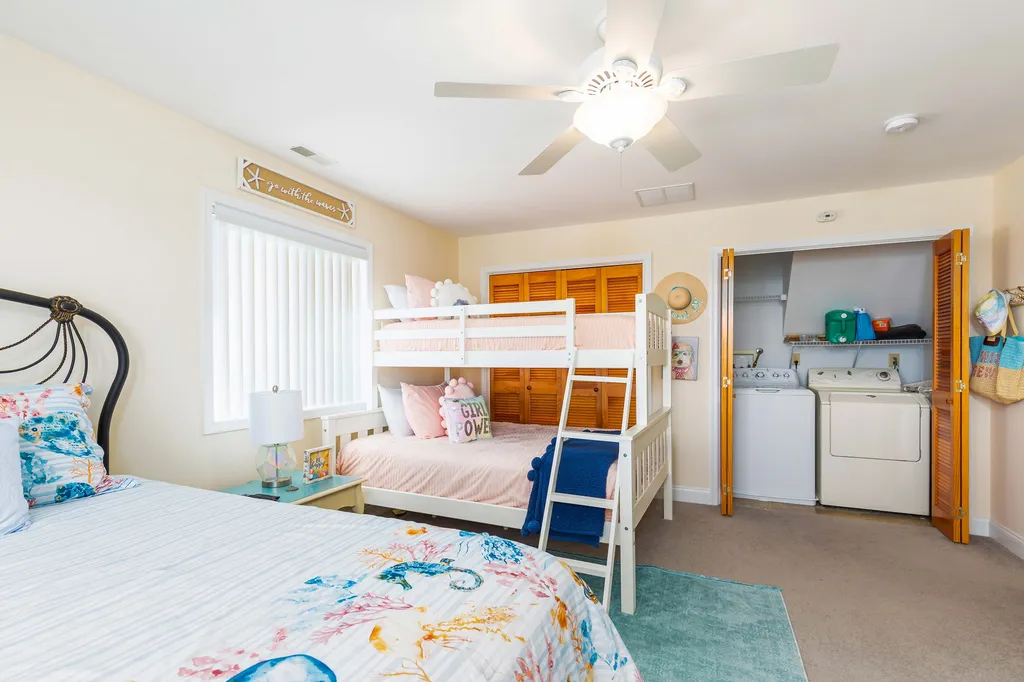 Bedroom 2 - Full size washer and dryer