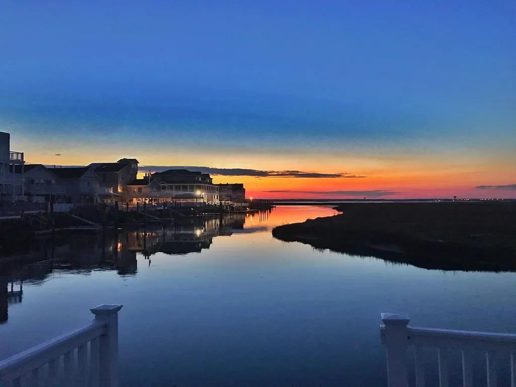 Evening View from the Deck