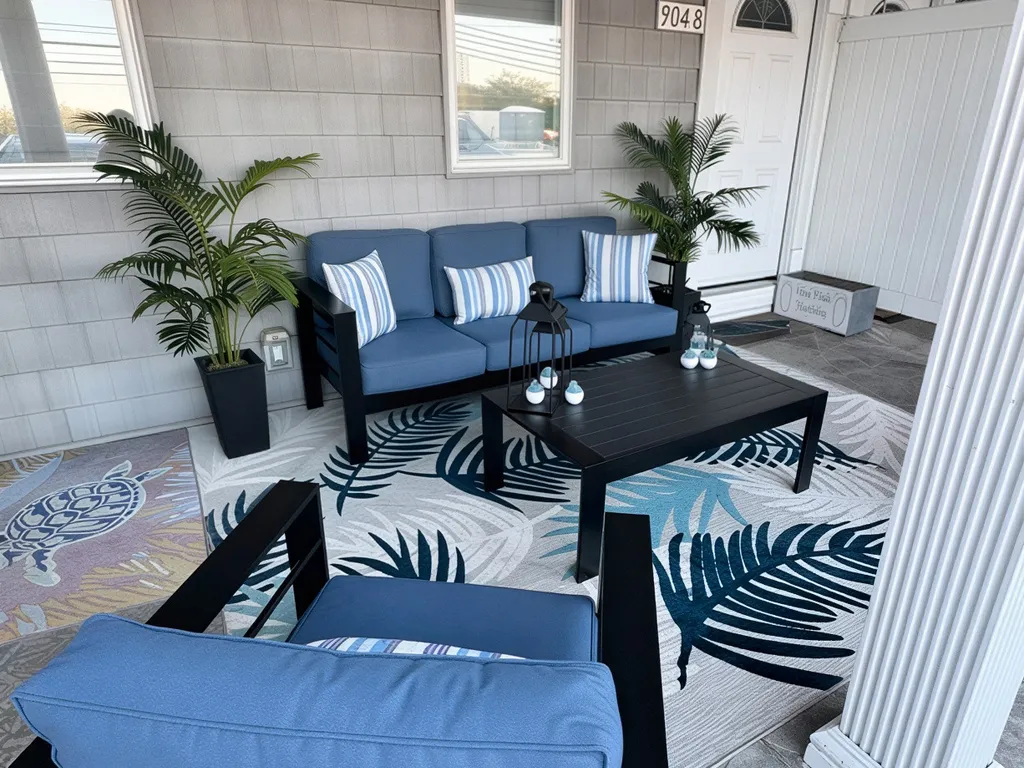 Updated lower patio