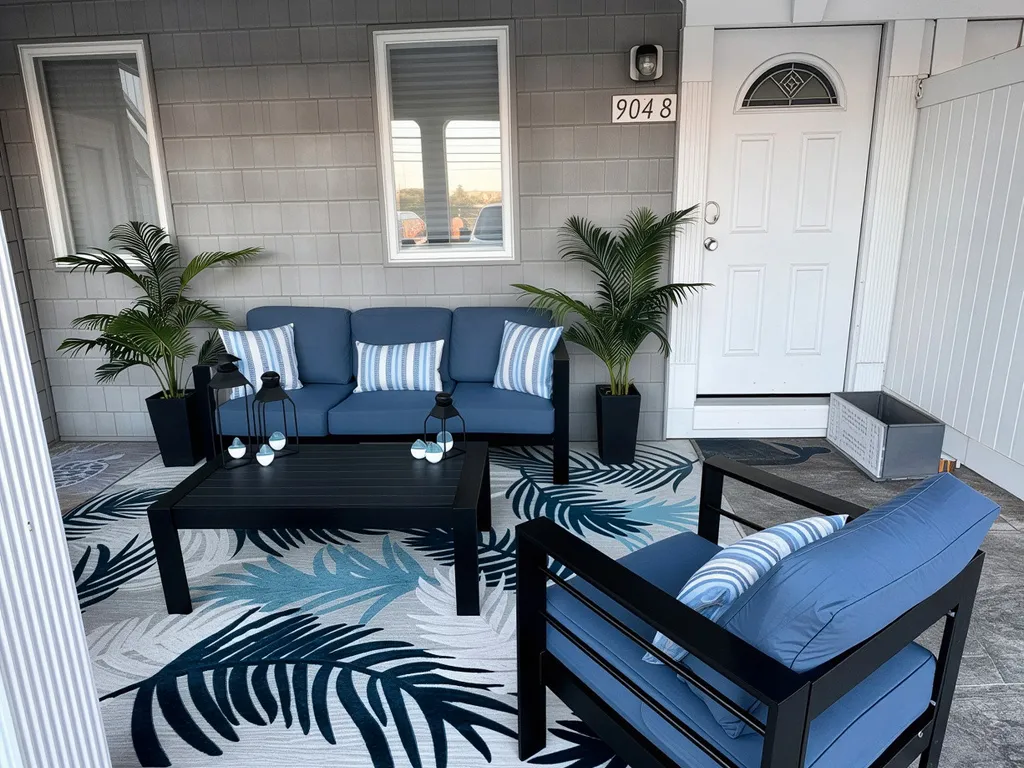 Updated lower patio