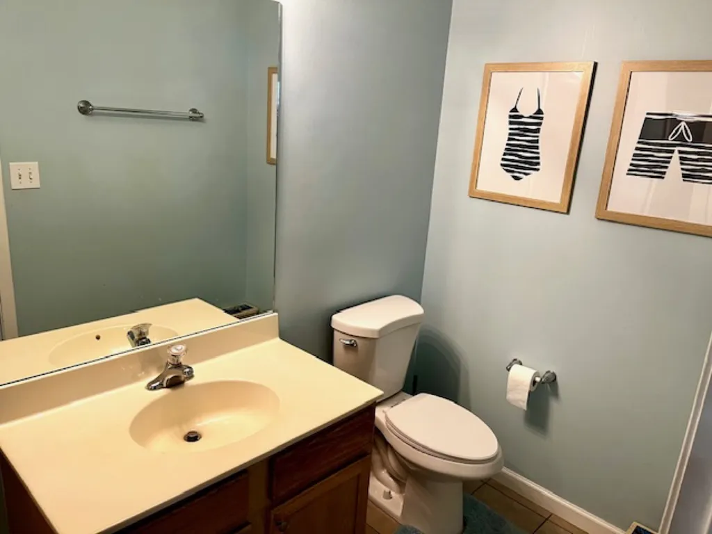 Hall bathroom