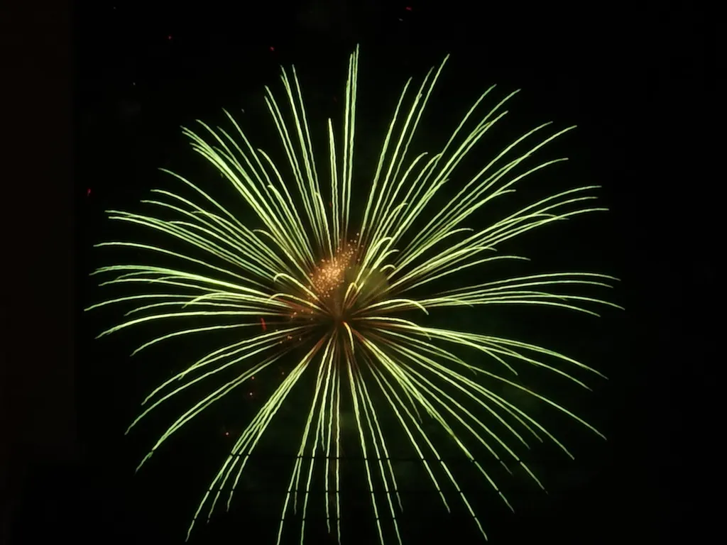 View of the Fireworks from our Deck