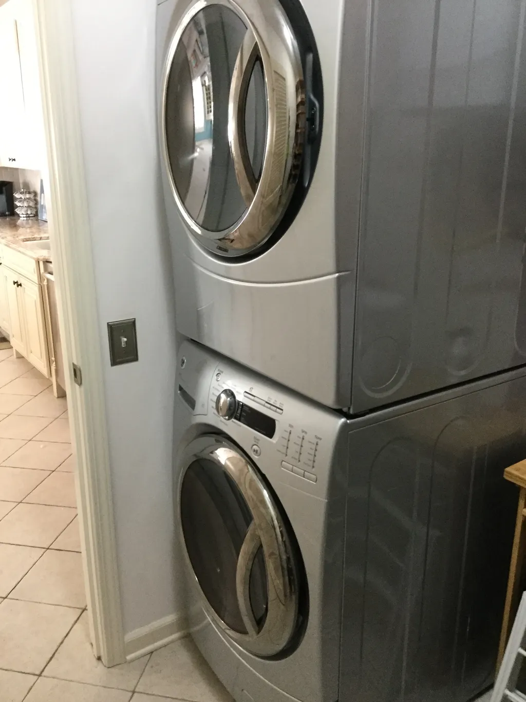 Large washer &amp;amp; dryer