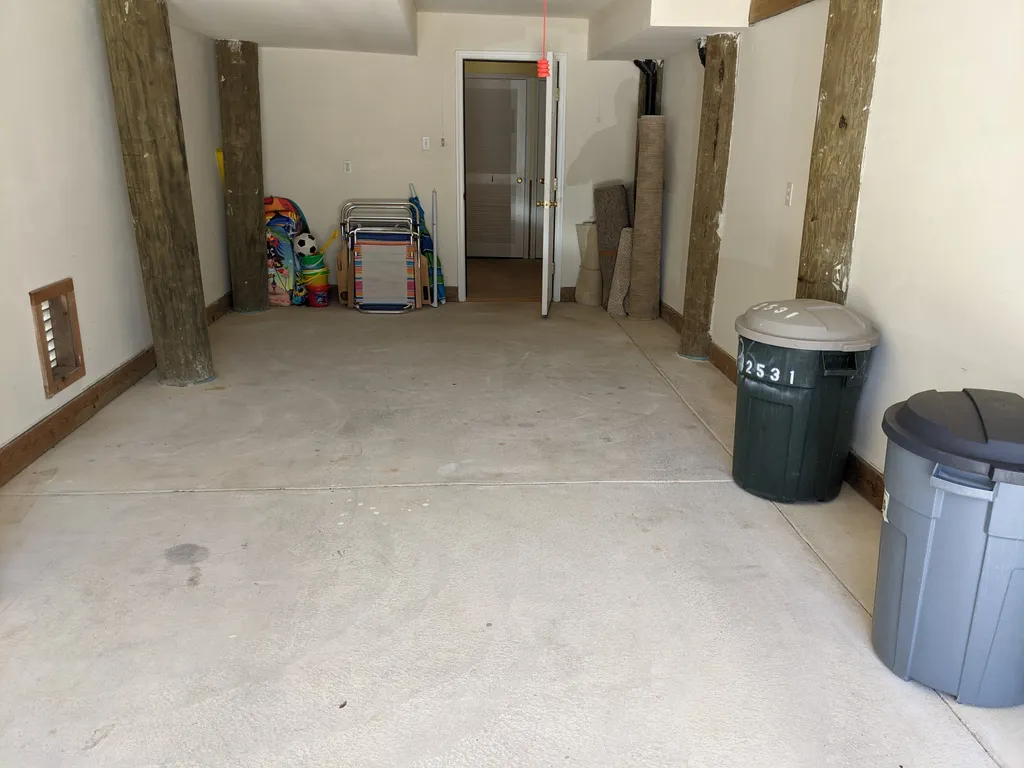 Garage &amp;amp; shower entrance