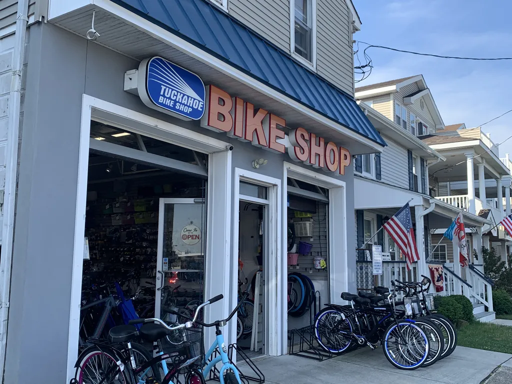 Nearby bike shop just steps away
