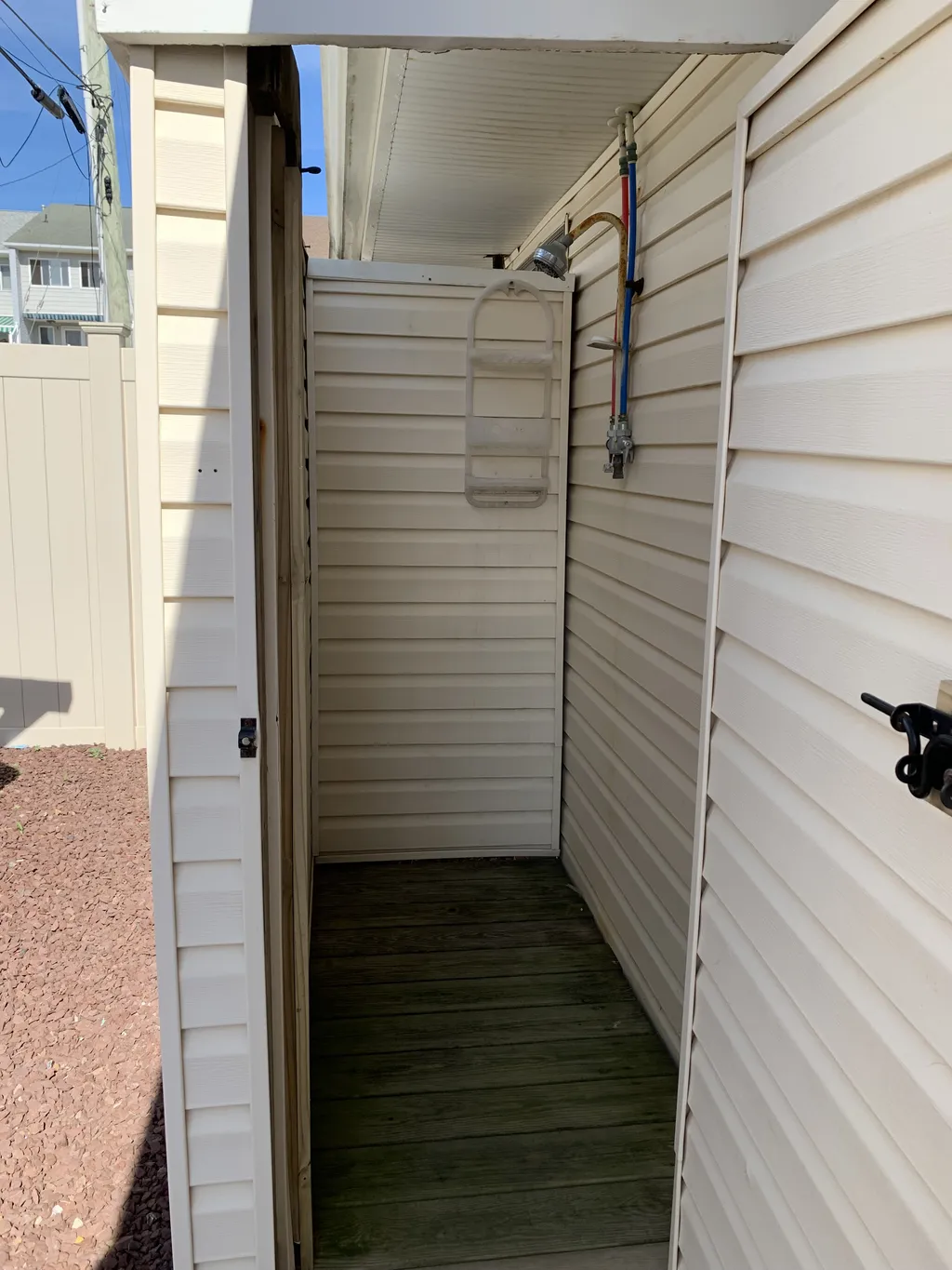 Outdoor shower