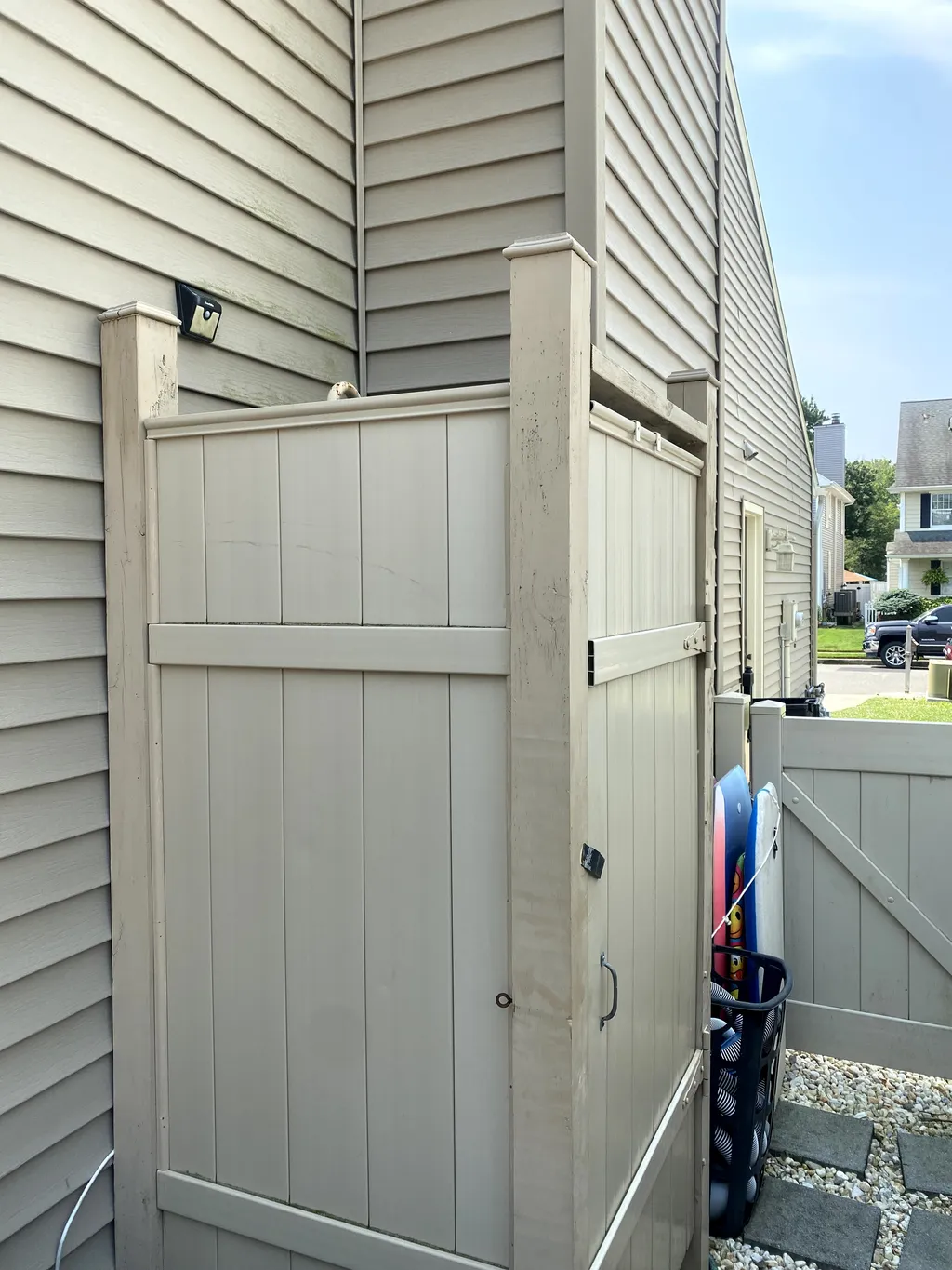 Outdoor shower