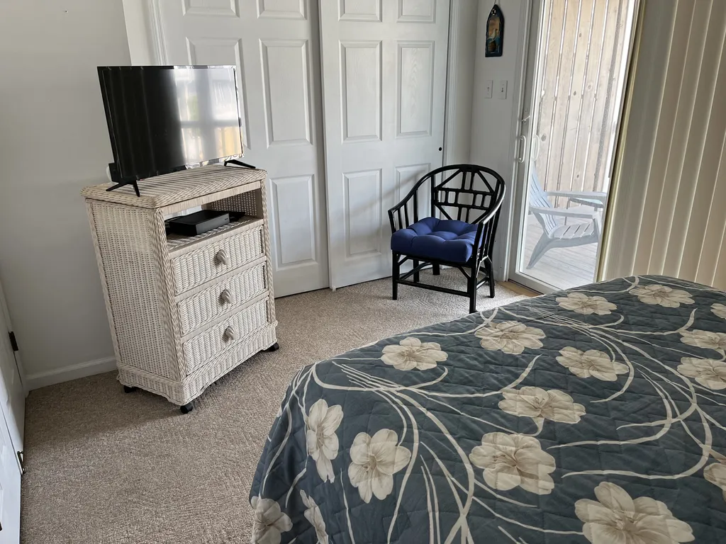 Bedroom 2 - TV + Private Deck