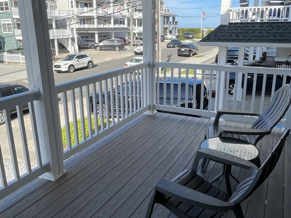 Downstairs Deck with Ocean View
