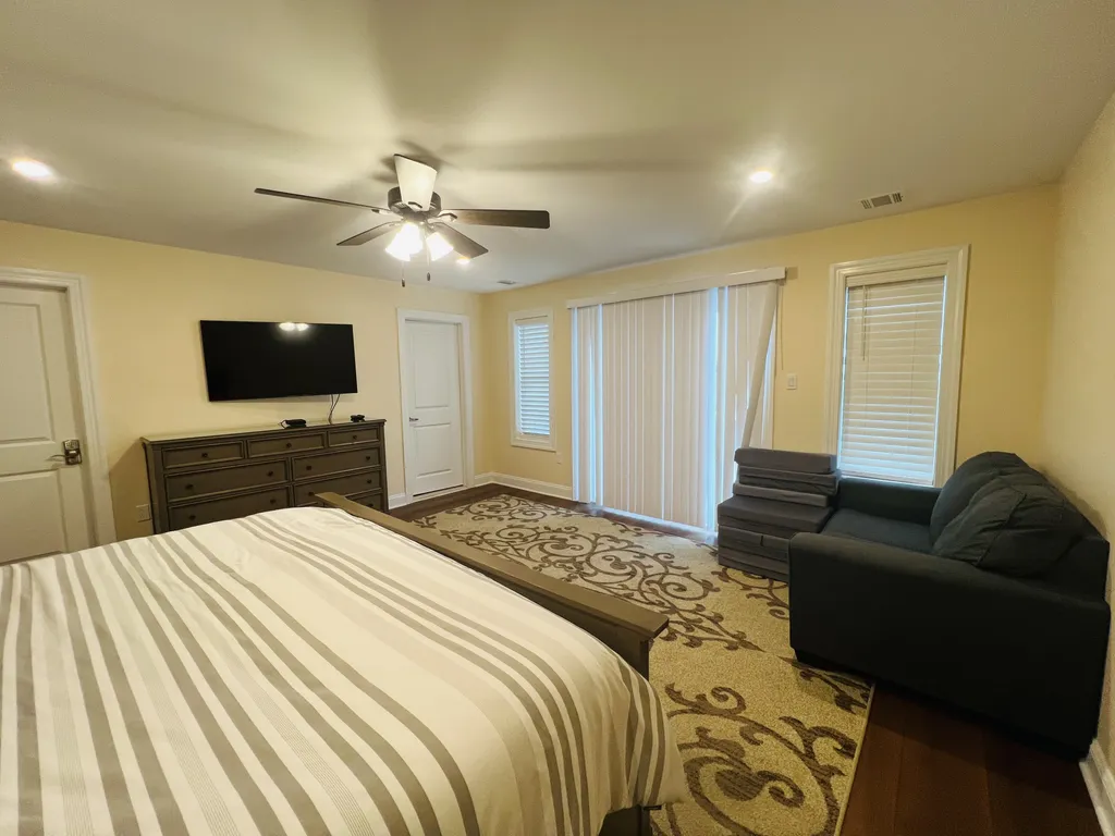 third floor master bedroom